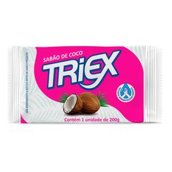 Sabão Pedra Triex 200g Coco