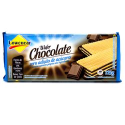 Biscoito Wafer Lowcucar 115g Zero Chocolate