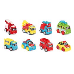 Brinquedo Carro Coleção City Fun Fricção E Movimento