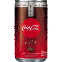 Refrigerante Plus Café Expresso Lata 220ml Coca Cola