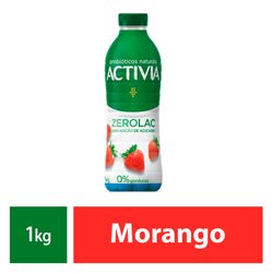 Activia Líquido Morango Zero Lactose 1000g