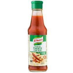 Molho de Pimenta Knorr com Alho 150ml