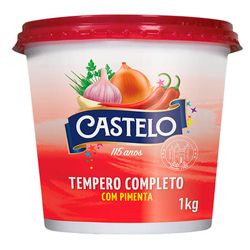 Tempero Castelo Completo Pimenta 1kg