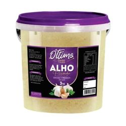 Tempero Alho Ottimo 3Kg Picado Sem Sal