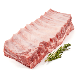 Costela Suína Sem Pele Resfriada 800g Bandeja