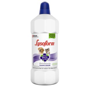 Desinfetante de superfícies Lysoform Pets Líquido Suave Odor