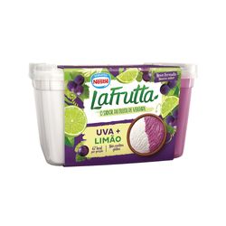 Sorvete La Fruta 1l Uva Com Limão