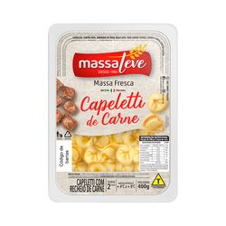 Massa refrigerada Capeletti Massa Leve Carne 400g