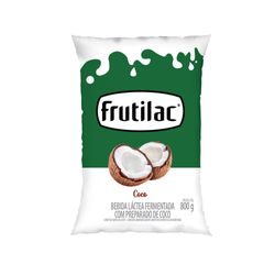 Bebida Láctea Fermentada Frutilac Coco 800g