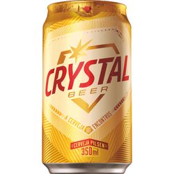 Cerveja Crystal Lata 350ml