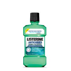 Enxaguante Bucal Listerine Cuidado Zero Álcool Total 500ml