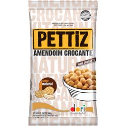 Amendoim Pettiz 500g Crocante Natural
