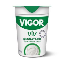 Iogurte Natural Vigor Viv 150g Desnatado