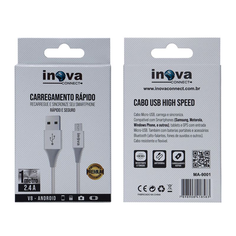 ACESS-CEL-CABO-USB-V8-INOVA-1M