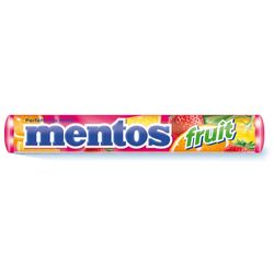 Pastilha Mentos Stick 37,5g Frutas