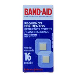 Curativo Band-Aid C/16 Pequeno Ferimento