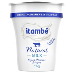 Iogurte Natural Milk Itambé 170g Integral