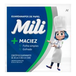 Guardanapo Papel Mili Com 50 30x29,5