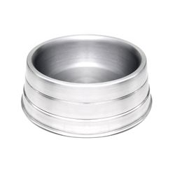 Comedouro Aluminio Cao Baw Waw Pesado Grande