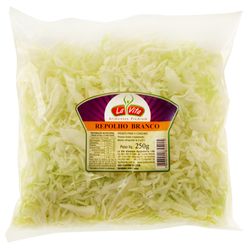 Repolho Verde Fatiado La Vita Pacote 250g