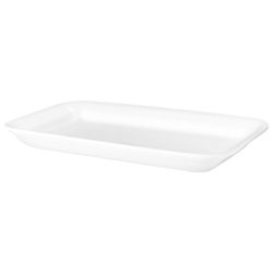 Bandeja Branca Leve Copobrás 21X14X18cm Com 100 Unidades