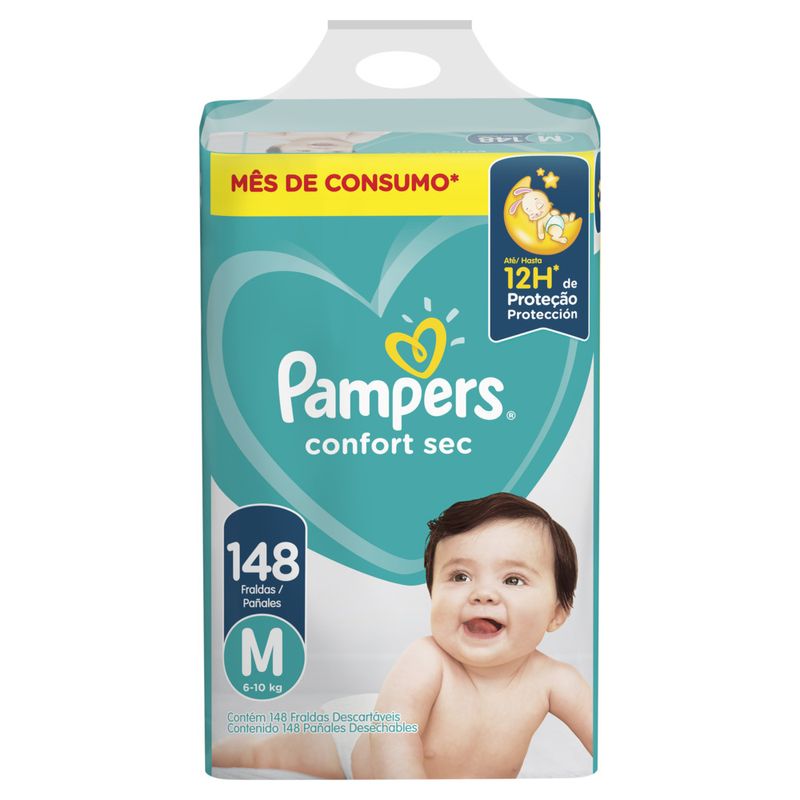 FRALDA-PAMPERS-CONFORT-SEC-JUMBO-M-C-148