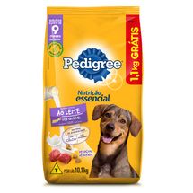 Alimento Cão Pedigree Nutr Essenc Leite 10,1Kg Grátis 1,1Kg