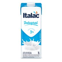 Leite Longa Vida Italac Integral com Tampa 1l