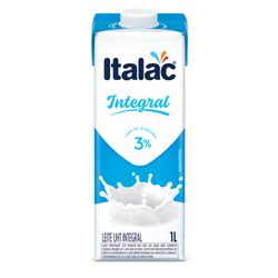 Leite Longa Vida Italac Integral com Tampa 1l