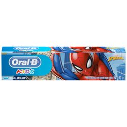 Creme Dental Infantil Oral-B Kid's Spiderman 50g