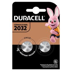Bateria Lítio Duracell CR 2032 Com 2