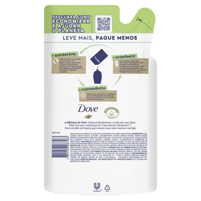 SABON-LIQ-DOVE-500ML-REF-MAOS-NUTRI-PROFUNDA