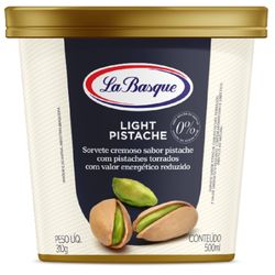 Sorvete La Basque 500ml Light Pistache