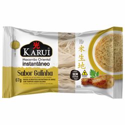 Macarrão Oriental Instantêneo Karui 67g Galilnha