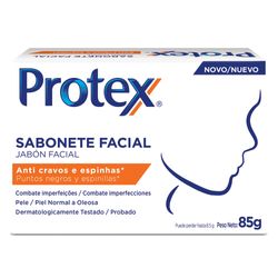 Protex Anti cravos e espinhas Sabonete Facial 85g