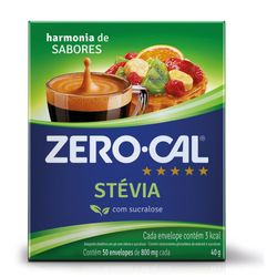 Adoçante Pó Zero Cal 40g Stevia