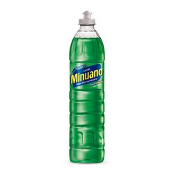 Detergente Líquido Minuano 1300 500ml Limão