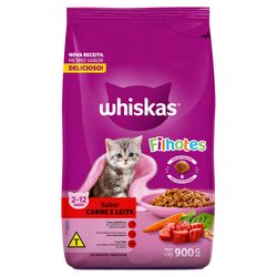 Alimento Gato Filhotes Whiskas Carne 900g