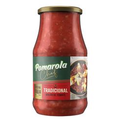 Molho de Tomate Pomarola Tradicional Vidro 420g