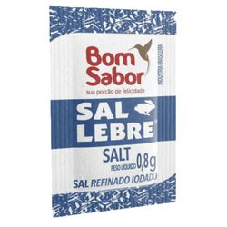 Sal Refinado Lebre Sachê Com 1000 Unidades