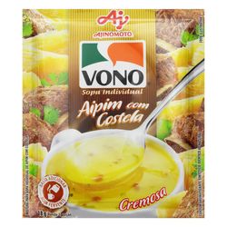 Sopa Instantanea Vono 18g Aipim Com Costela