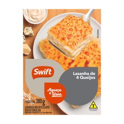 Lasanha Swift 380g 4 Queijos