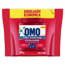 Tira Manchas em pó Omo Roupas Coloridas Refil 380 G