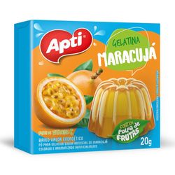 Gelatina Apti Maracujá 20g