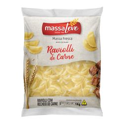 Massa Refrigerada Massa Leve 1kg Carne