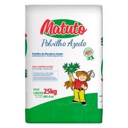 Polvilho Azedo Matuto 25Kg