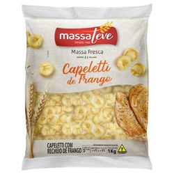 Massa refrigerada Capeletti Frango Massa Leve 1Kg