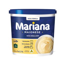 Maionese Mariana 3kg
