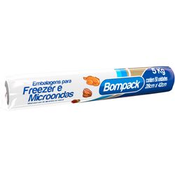 Saco Freezer Bompack 5Kg C/ 50 Unidades