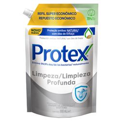 Sabonete Líquido Antibac Protex Limpeza Profunda 900ml Refil